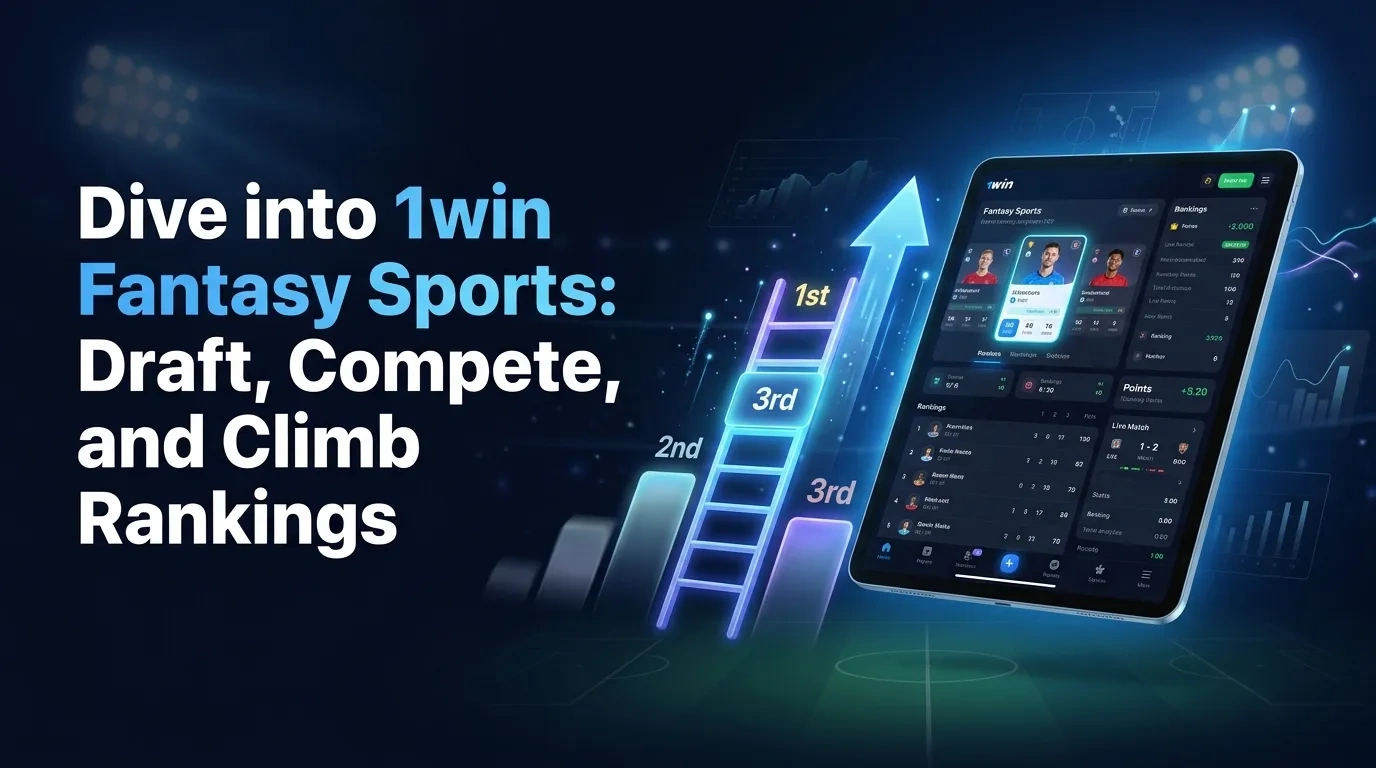 Dive into 1win Fantasy Sports: Draft, Compete, and Climb Rankings